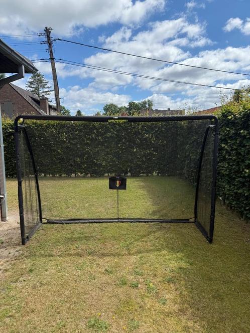 EXIT Finta stalen voetbaldoel 300x200cm - zwart, Verzamelen, Sportartikelen en Voetbal, Zo goed als nieuw, Overige typen, Ophalen