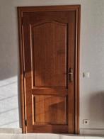 Eiken binnendeuren, Doe-het-zelf en Bouw, Deuren en Vliegenramen, Ophalen, Gebruikt, 80 tot 100 cm, Binnendeur