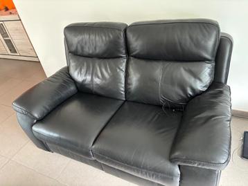 Relax zetel, Banc droit, Comme neuf, Enlèvement, Cuir