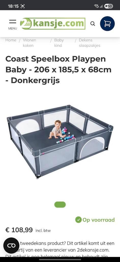 Babypark, Kinderen en Baby's, Babyparken, Ophalen