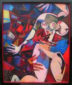 Tcholaria, schilderij acryl, 'You are like a piano', 2015, Antiek en Kunst, Kunst | Schilderijen | Modern, Ophalen