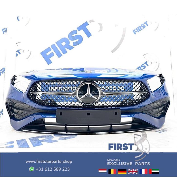 W177 FACELIFT BUMPER AMG A1778858705 VOORBUMPER COMPLEET 202, Auto-onderdelen, Carrosserie, Bumper, Mercedes-Benz, Voor, Gebruikt