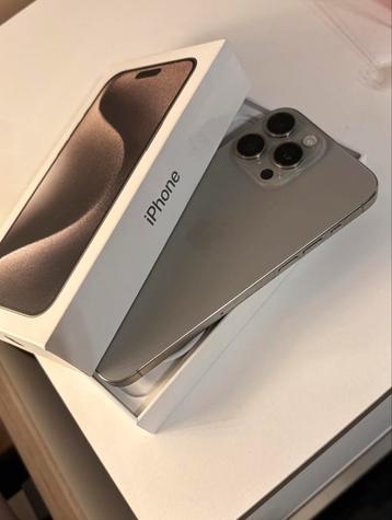 İphone 15 pro max 256GB, Telecommunicatie, Mobiele telefoons | Apple iPhone, Ophalen, Zo goed als nieuw, IPhone 15 Pro Max