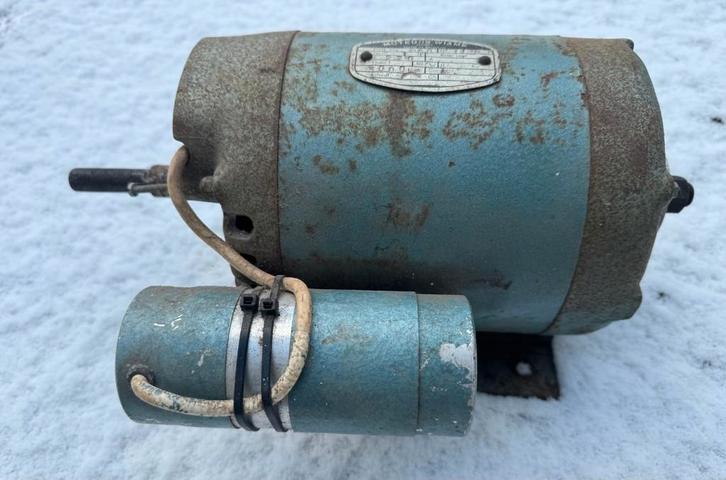 Moteur électrique Vintage WIAME, Bricolage & Construction, Moteurs, Utilisé, Moteur électrique, 1800 tpm ou plus, Enlèvement