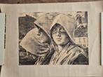 Lithografie van Edmond Dumont (rond 1900), Ophalen of Verzenden