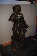 Bronze de Hippolyte Moreau, Antiek en Kunst, Kunst | Beelden en Houtsnijwerken, Ophalen