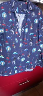 CHEMISE HOMME ZARA MAN, Blauw, Ophalen of Verzenden, Zo goed als nieuw, Halswijdte 41/42 (L)