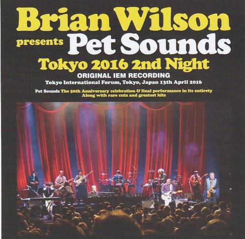 2 CD's - Brian WILSON - Pet Sounds - Live Tokyo 2016, Cd's en Dvd's, Cd's | Rock, Nieuw in verpakking, Poprock, Verzenden