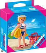 Playmobil toeriste op het strand, Comme neuf, Ensemble complet, Enlèvement ou Envoi