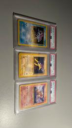 Pokemon Neo Revelation Entei, Suicune, Raikou PSA 8, Ophalen of Verzenden, Zo goed als nieuw