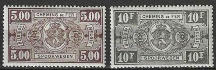 Belgie 1940 - Yvert/OBP 211-212TR - Type Rijkswapen (PF), Postzegels en Munten, Postzegels | Europa | België, Postfris, Sport