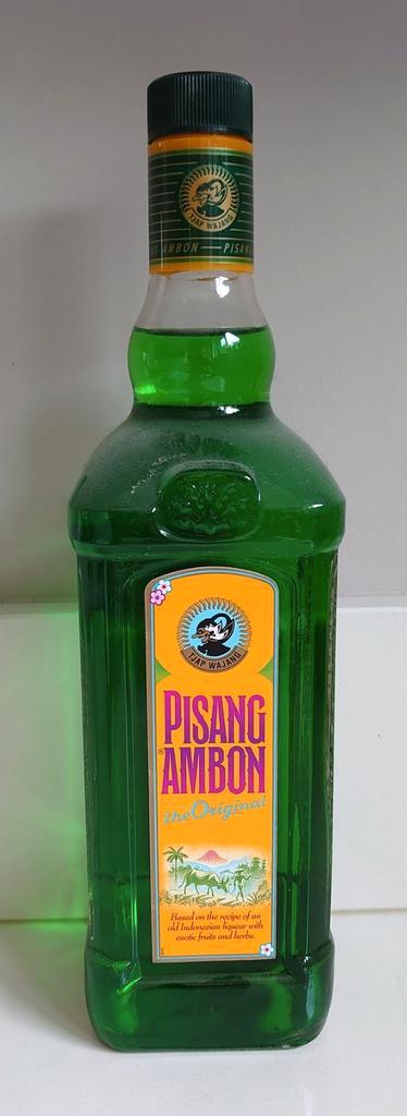 Pisang Ambon the Original - 1 L fles 21% vol - NIEUW, Diversen, Levensmiddelen, Ophalen of Verzenden