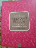 Handboek triggerpointtherapie, Boeken, Esoterie en Spiritualiteit, Ophalen of Verzenden, Zo goed als nieuw