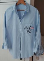 Prachtige blouse large., Vêtements | Femmes, Blouses & Tuniques, Jolyfly, Comme neuf, Bleu, Taille 42/44 (L)