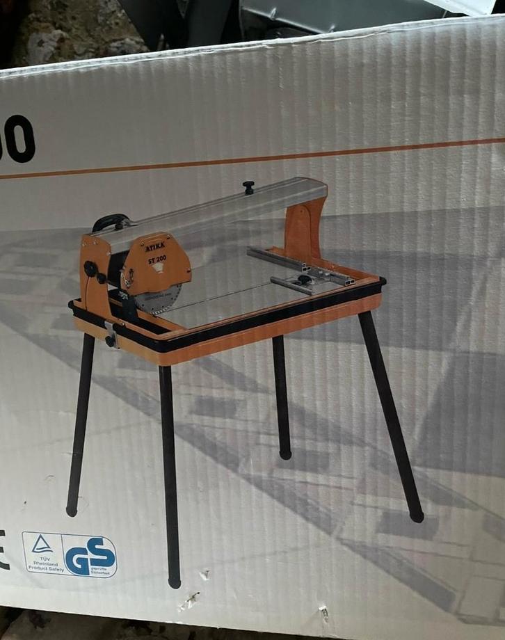 tegelzaag ATIKA ST 200 Radiale, Doe-het-zelf en Bouw, Gereedschap | Zaagmachines, Zo goed als nieuw, Ophalen