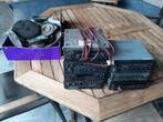 Lot van 7 autoradio's + luidsprekers, samen 60euro, Ophalen of Verzenden, Gebruikt