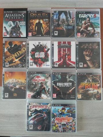 Lot PS3 games  beschikbaar voor biedingen