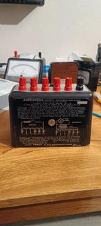 Ancien Voltmètre, Ampèremètre et Wattmètre, Enlèvement, Utilisé, Multimètre