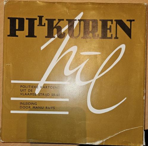 Pilkuren. Politieke kartoens uit de Vlaamse strijd 58-68, Boeken, Humor, Gelezen, Cartoons, Ophalen of Verzenden