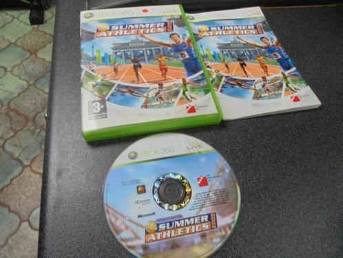 Xbox 360 Summer Athletics 2009 (orig-compleet), Consoles de jeu & Jeux vidéo, Jeux | Xbox 360, Utilisé, Sport, 3 joueurs ou plus