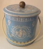 Oude koekjestrommel Baret Ware - Wedgwood style, Ophalen of Verzenden