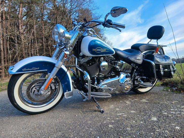 Zeer mooie harley davidson Bj 2009 met slechts 23.700 km, Motos, Motos | Harley-Davidson, Particulier, plus de 35 kW, 2 cylindres