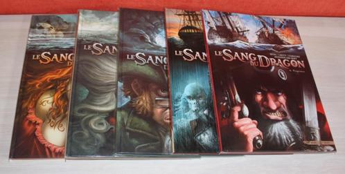 Le sang du dragon 2 à 6 Tb état dont 3 & 6 en EO, Boeken, Stripverhalen, Gelezen, Meerdere stripboeken, Ophalen of Verzenden