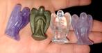 Engelen in amethist, pyriet,clear kwartz en fluoriet, Enlèvement ou Envoi
