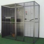 Volière 2x1x2m cage perroquet cage cacatoes ara eclectus XXL, Animaux & Accessoires, Envoi, Métal, Neuf, Volière