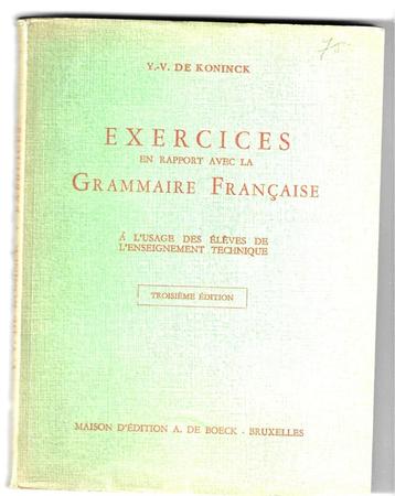 Frans Schoolboek beschikbaar voor biedingen