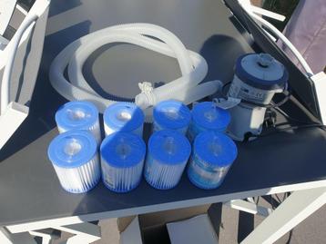 Filterpomp intex met filters beschikbaar voor biedingen