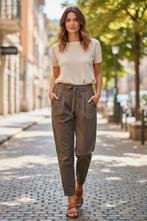 ✨️ Pantalon XANDRES Army Green 38 - Avec RÉDUCTION GROUPÉE ‼, Taille 38/40 (M), Enlèvement ou Envoi, Xandres, Vert