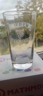 Oud bierglas gezuurd brouwerij zeeberg Aalst, Verzamelen, Ophalen of Verzenden, Zo goed als nieuw