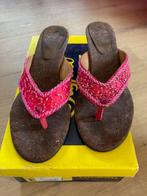 Buffalo London roze (glitter)pumps met hakje maat 37, Pumps, Ophalen of Verzenden, Roze, Buffalo