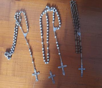 Sterling silver rosario paternoster rozenkrans