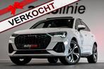 Audi Q3 Sportback 45 TFSI e S-Line. BTW, Pano, Sonos, Keyles, Automaat, Zwart, Parkeersensor, Wit