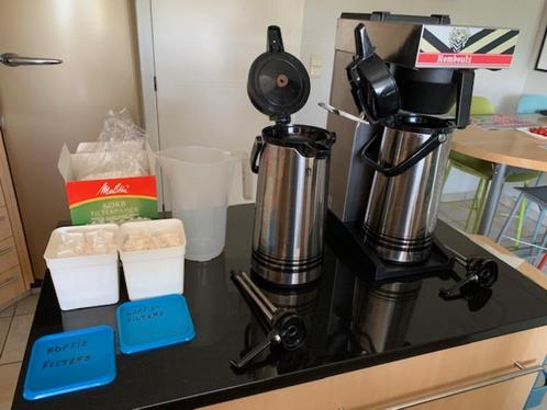Koffiezet Rombouts groot, Elektronische apparatuur, Koffiezetapparaten, Gebruikt, Gemalen koffie, Koffiemachine, 10 kopjes of meer