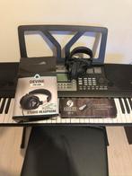 Piano met alle toebehoren, Muziek en Instrumenten, Ophalen, Zo goed als nieuw