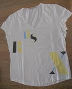 t-shirt Xandres medium, Kleding | Dames, T-shirts, Gedragen, Maat 38/40 (M), Wit, Korte mouw