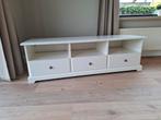 Tv meubel 145L 49D 45H  liatorp wit ikea als nieuw!, Ophalen, 100 tot 150 cm, Zo goed als nieuw, Minder dan 100 cm