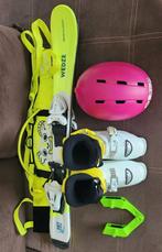 Lot Ski enfant 89 cm + chaussures 26-29 + harnais + casque, Ophalen of Verzenden, Zo goed als nieuw, Ski, Ski's