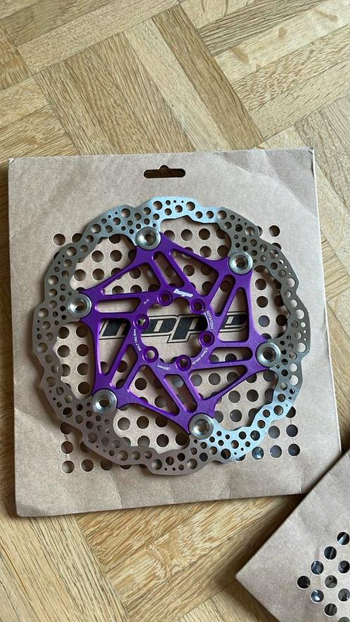 Hope - rx- 180mm - paars, Fietsen en Brommers, Fietsonderdelen, Nieuw, Mountainbike, Overige typen, Ophalen of Verzenden