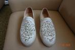 Stuart Weitzman maat 41, Kleding | Dames, Ophalen of Verzenden, Gedragen, Wit, Stuart Weitzman