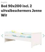 Kinderkamer bopita bed 90x200. Jonne wit., Kinderen en Baby's, Ophalen, Matras