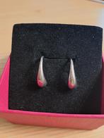 Teardrop zilveren oorbellen, Verzenden, Zo goed als nieuw, Knopjes of Stekers, Zilver