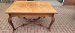 Table de style Louis 15 en chêne. Avec allonges, Ophalen