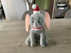 Disney Dumbo Kerst pluche character (35 cm) (Geluid), Ophalen of Verzenden, Zo goed als nieuw, Olifant