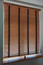 houten Jaloezieen lamellen gordijnen, 100 tot 150 cm, Eik, Ophalen of Verzenden, 150 tot 200 cm