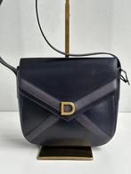 Delvaux vintage marineblauw, Ophalen of Verzenden, Zo goed als nieuw, Blauw, Leer