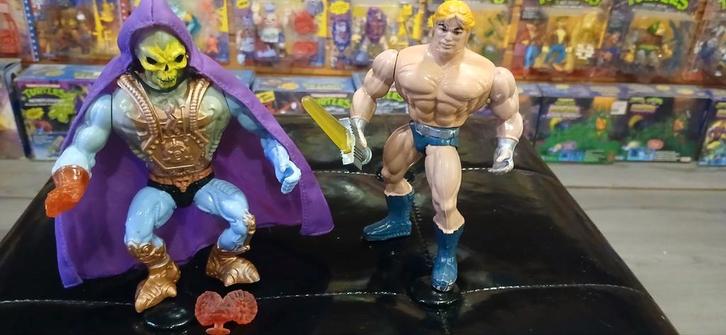 motu laser light skeletor, laser power He-man (Italy), Verzamelen, Film en Tv, Gebruikt, Ophalen of Verzenden
